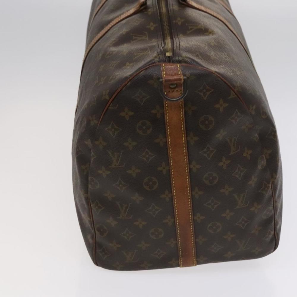LOUIS VUITTON Monogram Keepall Bandouliere 60 Boston Bag M41412 LV Auth 115806 - Picture 4 of 16